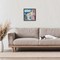 Stupell Industries Mediterranean Coastal Town Framed Giclee, design by LSR Creative Studio